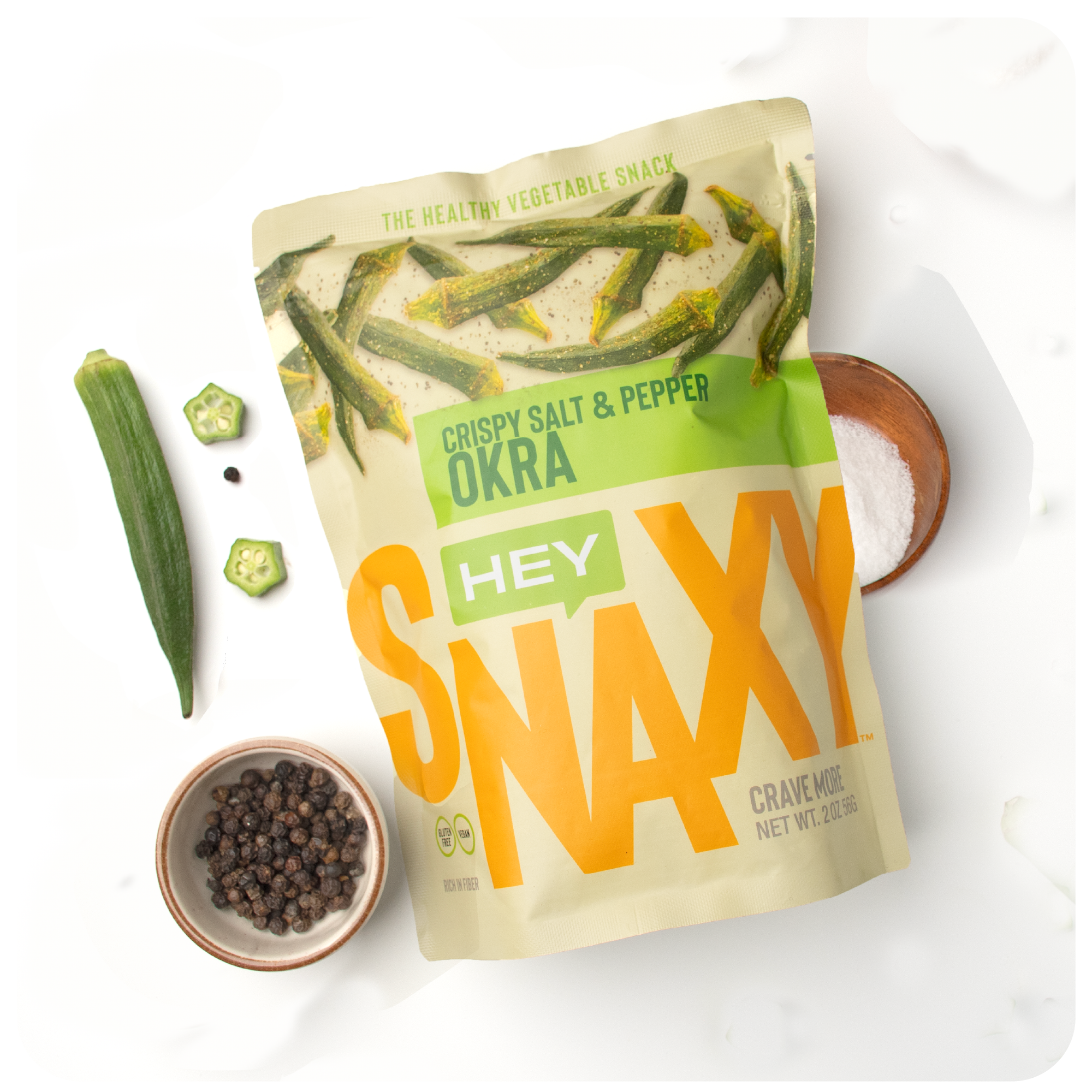 Crispy Okra - Salt and Pepper