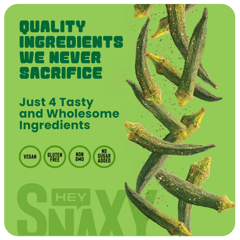 Crispy Okra - Salt and Pepper