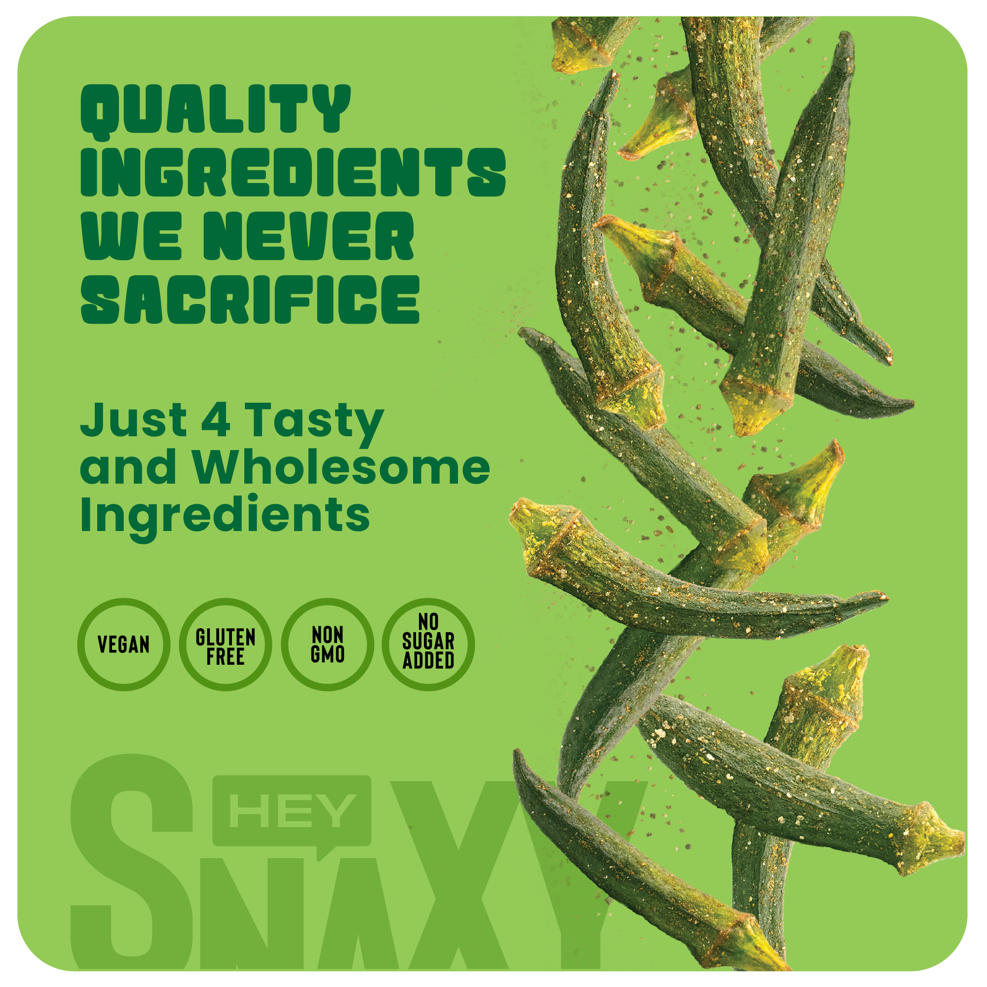 Crispy Okra - Salt and Pepper