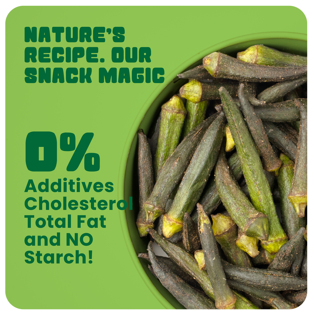 Crispy Okra - Salt and Pepper