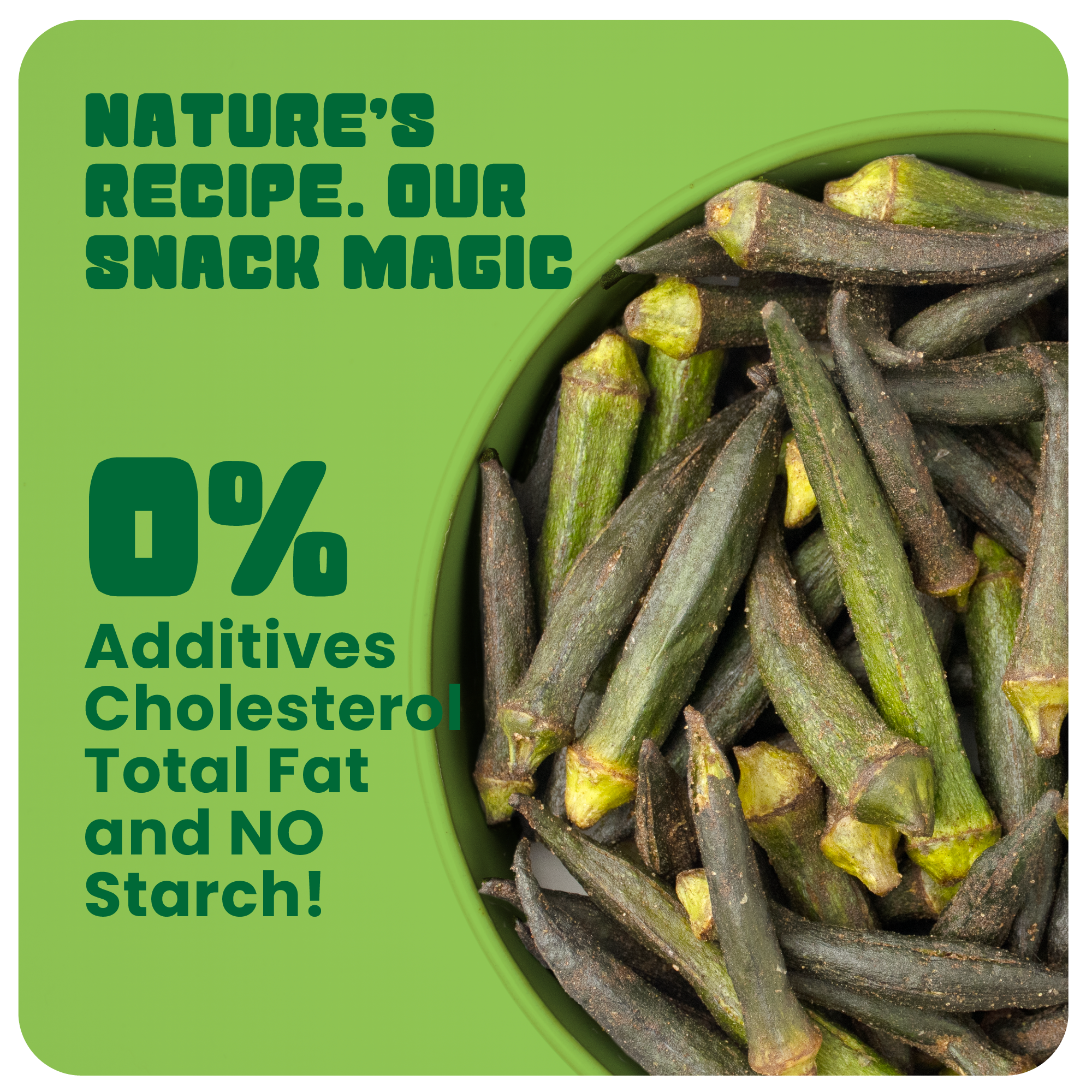 Crispy Okra - Salt and Pepper