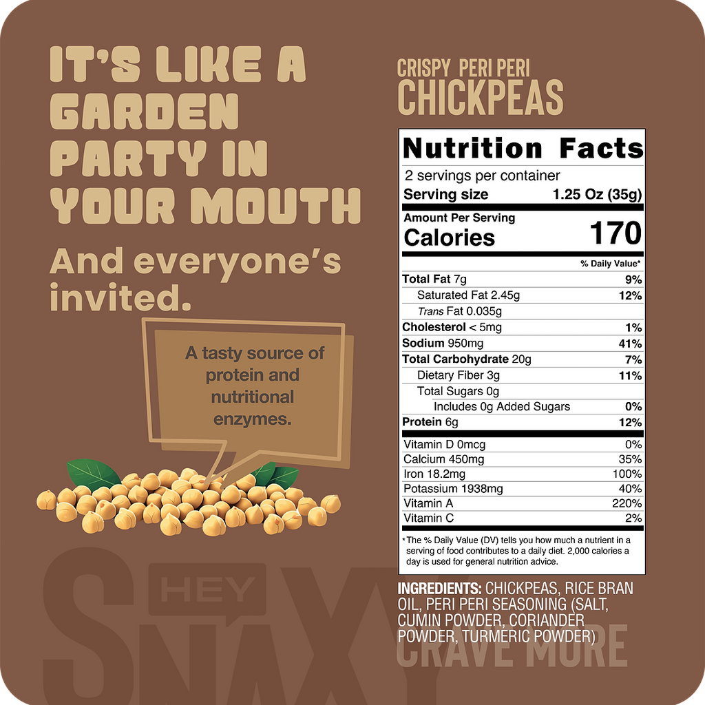 Crispy Chickpea - Peri Peri