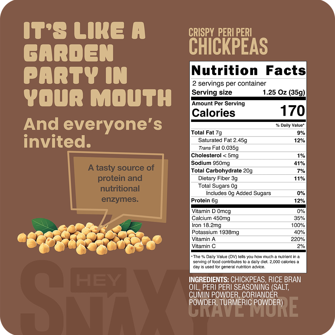 Crispy Chickpea - Peri Peri