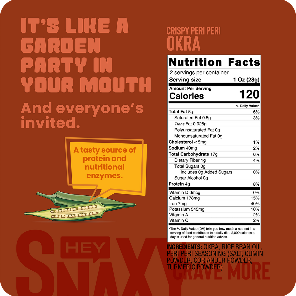 Crispy Okra - Peri Peri