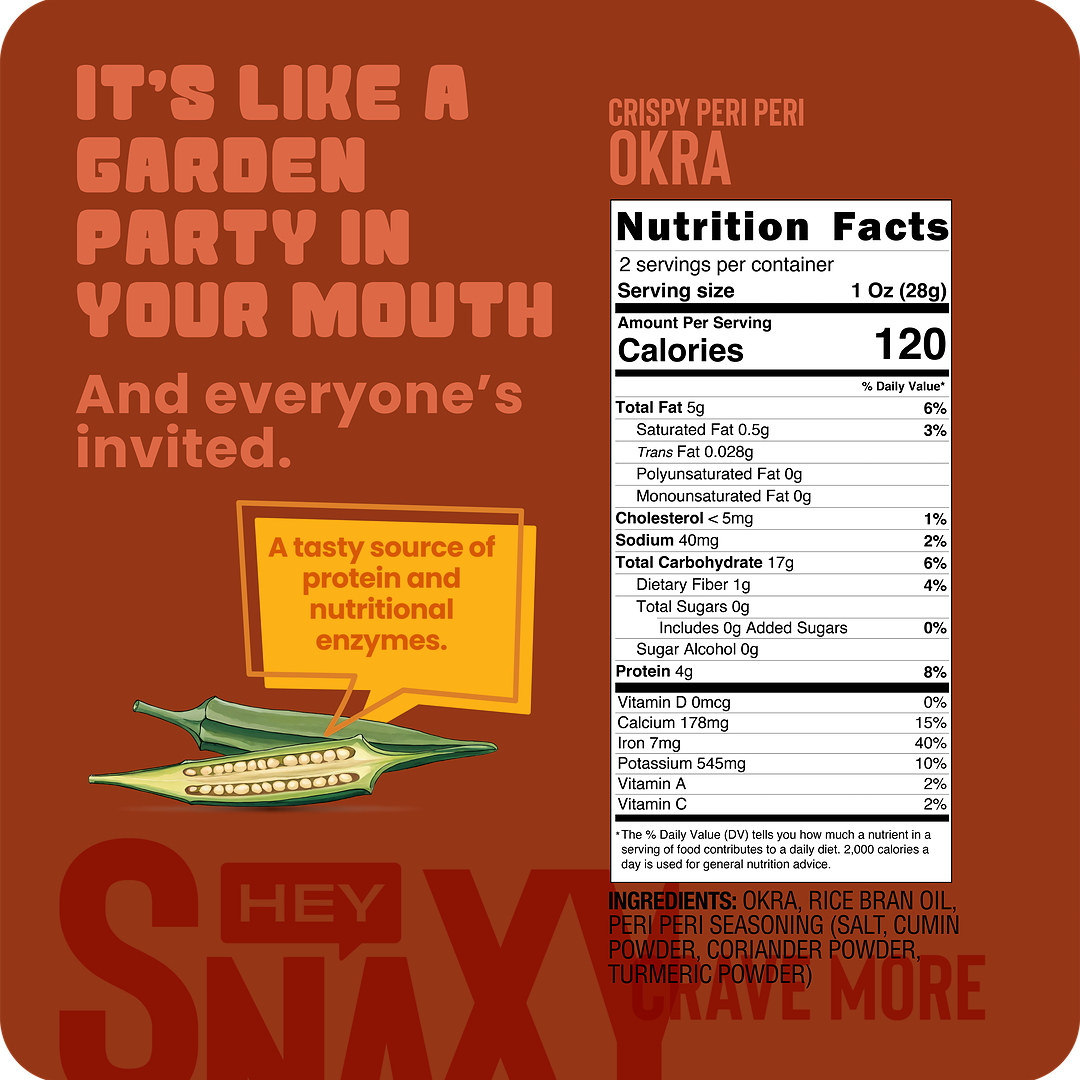 Crispy Okra - Peri Peri
