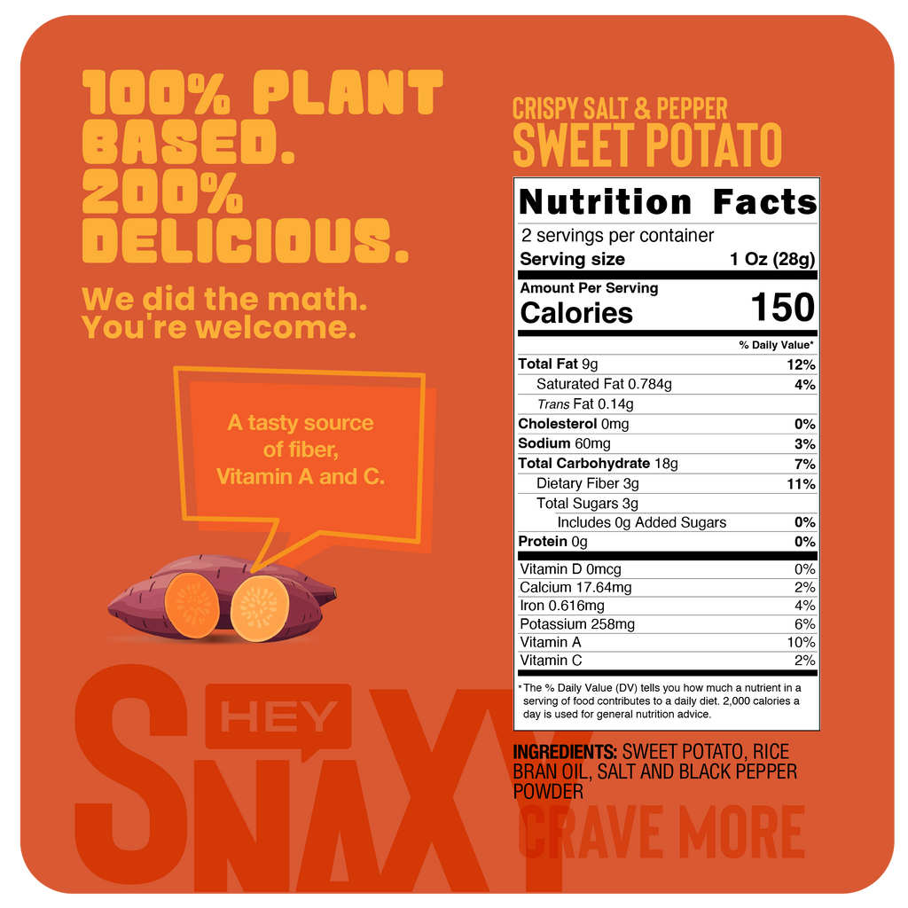 Crispy Sweet Potato - Salt & Pepper