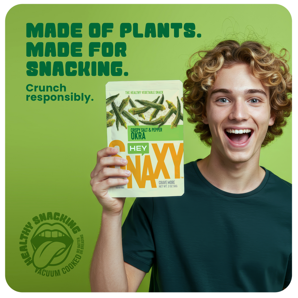 Crispy Okra - Salt and Pepper