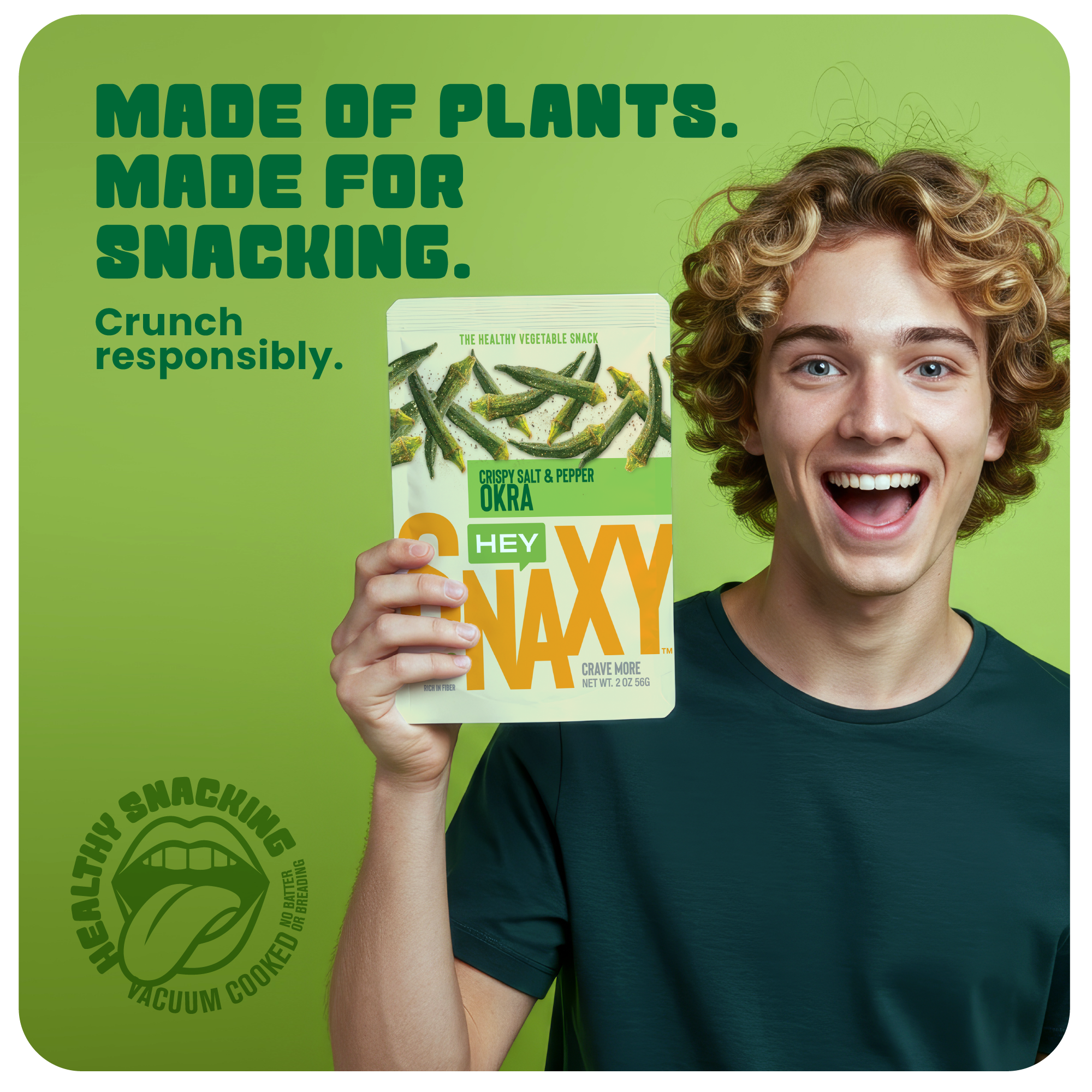 Crispy Okra - Salt and Pepper